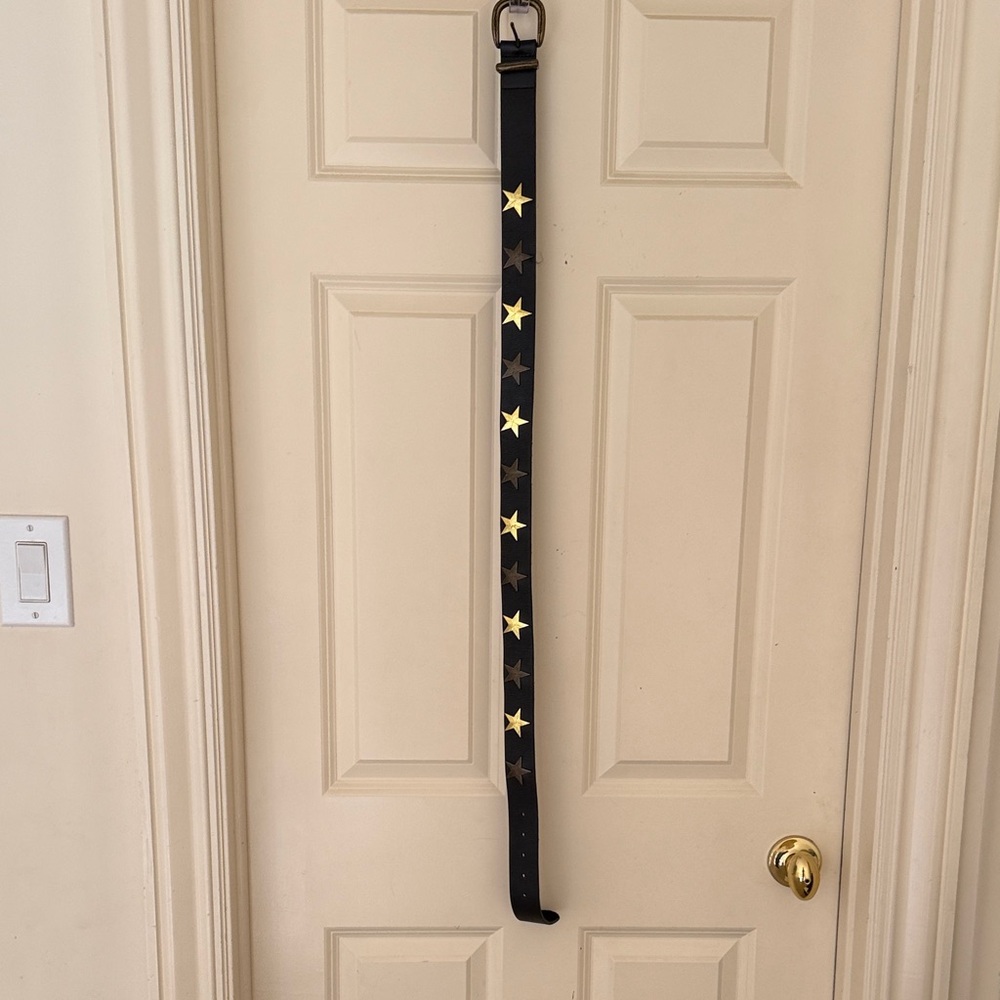 Black Belt with Gold Stars